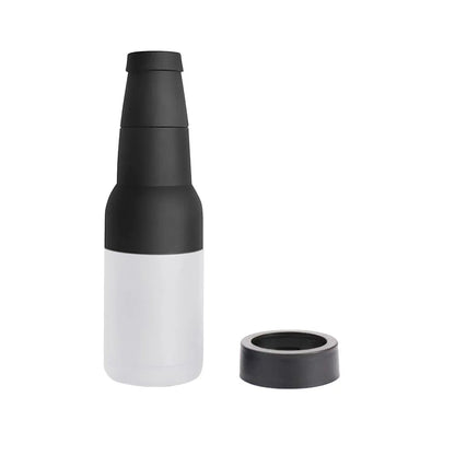 3-in-1 Beer Can & Bottle Cooler with Opener – Insulated Drink Holder for Men & Dads